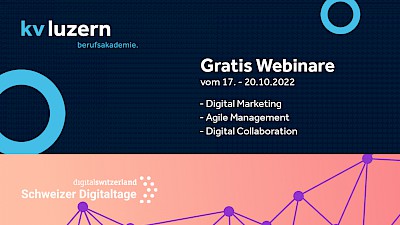 Webinare KV Luzern Berufsakademie – digital academy